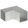 L-Pfostenverbinder, 4 Stück, verzinktes Metall, 91 x 91 mm von vidaXL, Zaunpfosten - Ref: Foro24-145470, Preis: 58,37 €, Raba...