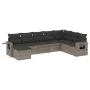 8-piece garden sofa set and gray synthetic rattan cushions by , Garden sets - Ref: Foro24-3252897, Price: 495,70 €, Discount: %