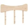 Cabecero de madera maciza de pino 120 cm de , Cabeceros y pies de cama - Ref: Foro24-844785, Precio: 37,13 €, Descuento: %
