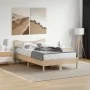 Cabecero de madera maciza de pino 120 cm de , Cabeceros y pies de cama - Ref: Foro24-844785, Precio: 37,13 €, Descuento: %
