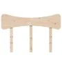 Cabecero de madera maciza de pino 120 cm de , Cabeceros y pies de cama - Ref: Foro24-844785, Precio: 37,13 €, Descuento: %