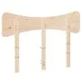Cabecero de madera maciza de pino 120 cm de , Cabeceros y pies de cama - Ref: Foro24-844785, Precio: 37,13 €, Descuento: %