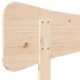 Cabecero de madera maciza de pino 120 cm de , Cabeceros y pies de cama - Ref: Foro24-844785, Precio: 37,13 €, Descuento: %