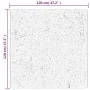Alfombra de pelo largo moderna PAMPLONA crema y negro 120x120cm de , Alfombras - Ref: Foro24-375365, Precio: 33,93 €, Descuen...