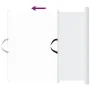Puerta retráctil para mascotas blanca 82,5x125 cm de , Puertas para niños y mascotas - Ref: Foro24-4004128, Precio: 50,18 €, ...