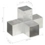 Pfostenverbinder aus verzinktem Metall, 4 Stück, 91 x 91 mm von vidaXL, Zaunpfosten - Ref: Foro24-145476, Preis: 81,83 €, Rab...