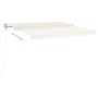 Automatic retractable cream awning 450x350 cm by , Awnings - Ref: Foro24-3069007, Price: 577,55 €, Discount: %