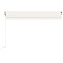 Automatic retractable cream awning 450x350 cm by , Awnings - Ref: Foro24-3069007, Price: 577,55 €, Discount: %