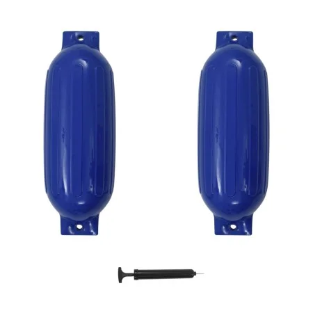 Stoßstange für Boote 2 Stück PVC blau 69x21,5 cm von , Anlegen und Ankern - Ref: Foro24-92379, Preis: 58,56 €, Rabatt: %