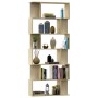 Regal/Trennwand aus eichenfarbenem Sperrholz, 80 x 24 x 192 cm von vidaXL, Bücherregale und Regale - Ref: Foro24-800093, Prei...