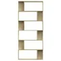 Oak-colored plywood shelf/divider 80x24x192cm by vidaXL, Bookcases and shelves - Ref: Foro24-800093, Price: 93,28 €, Discount: %