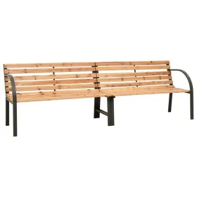 Doppelte Gartenbank aus massivem Tannenholz 225 cm von , Gartenbänke - Ref: Foro24-319575, Preis: 155,26 €, Rabatt: %