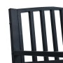 Gartenbank aus schwarzem Stahl 120 cm von , Gartenbänke - Ref: Foro24-319580, Preis: 102,33 €, Rabatt: %