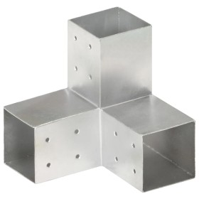 Y-shaped post connector galvanized metal 81x81 mm by vidaXL, fence posts - Ref: Foro24-145465, Price: 28,06 €, Discount: %