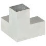 Y-förmiger Pfostenverbinder aus verzinktem Metall 81x81 mm von vidaXL, Zaunpfosten - Ref: Foro24-145465, Preis: 28,06 €, Raba...