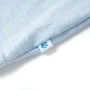 Soft blue mélange children's tank top size 92 by , Kids T-shirts - Ref: Foro24-11664, Price: 7,93 €, Discount: %