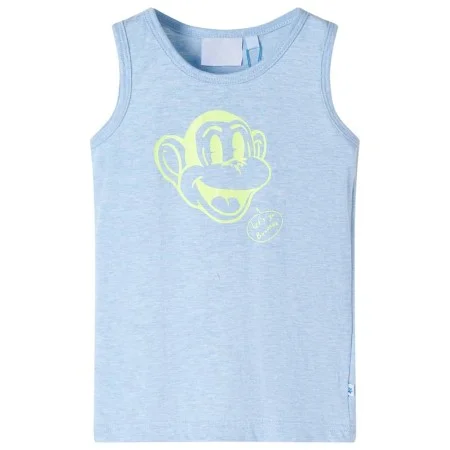 Mélange 116 Softblaues Kinder-Tanktop von , Kinder-T-Shirts - Ref: Foro24-11666, Preis: 7,93 €, Rabatt: %