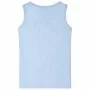 Mélange 116 Softblaues Kinder-Tanktop von , Kinder-T-Shirts - Ref: Foro24-11666, Preis: 7,93 €, Rabatt: %