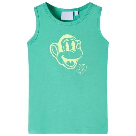 Grünes Tanktop für Kinder 128 von , Kinder-T-Shirts - Ref: Foro24-11672, Preis: 7,93 €, Rabatt: %