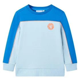 Bright blue and light blue children's sweatshirt size 104 by , Kids T-shirts - Ref: Foro24-11825, Price: 10,77 €, Discount: %