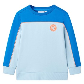 Hellblaues und hellblaues Kinder-Sweatshirt 104 von , Kinder-T-Shirts - Ref: Foro24-11825, Preis: 10,88 €, Rabatt: %