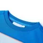 Sudadera infantil azul chillón y azul claro 128 de , Camisetas para niños - Ref: Foro24-11827, Precio: 10,77 €, Descuento: %