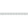 Green galvanized steel wire fence 1.4x25 m. by , fence panels - Ref: Foro24-154059, Price: 213,42 €, Discount: %