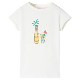 Camiseta infantil color crudo 104 de , Camisetas para niños - Ref: Foro24-11490, Precio: 7,59 €, Descuento: %