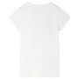 Child's t-shirt in off-white color, size 104. by , Kids T-shirts - Ref: Foro24-11490, Price: 7,50 €, Discount: %