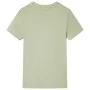 Kurzarm-T-Shirt für Kinder, hellkhaki, 140 von , Kinder-T-Shirts - Ref: Foro24-11613, Preis: 8,12 €, Rabatt: %