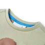 Light khaki short-sleeved children's t-shirt size 116 by , Kids T-shirts - Ref: Foro24-11611, Price: 8,20 €, Discount: %