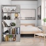 Betongraues Sperrholzregal 80x24x159cm von vidaXL, Bücherregale und Regale - Ref: Foro24-800103, Preis: 62,16 €, Rabatt: %