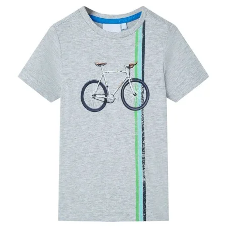 Short-sleeved gray children's t-shirt size 92 by , Kids T-shirts - Ref: Foro24-12149, Price: 8,19 €, Discount: %
