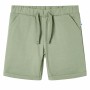 Light khaki children's shorts with drawstring size 116 by , kids pants - Ref: Foro24-12606, Price: 9,12 €, Discount: %
