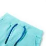 Children's shorts with drawstring in aquamarine color, size 92. by , kids pants - Ref: Foro24-12204, Price: 9,29 €, Discount: %