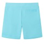 Children's shorts with drawstring in aquamarine color, size 116. by , kids pants - Ref: Foro24-12206, Price: 9,39 €, Discount: %