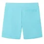 Children's shorts with drawstring in aquamarine color, size 116. by , kids pants - Ref: Foro24-12206, Price: 9,29 €, Discount: %