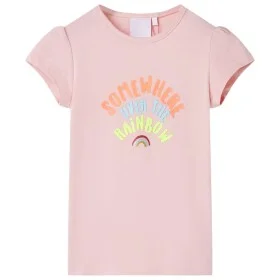 Hellrosa Kinder-T-Shirt 92 von , Kinder-T-Shirts - Ref: Foro24-10759, Preis: 8,32 €, Rabatt: %