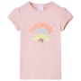 Hellrosa Kinder-T-Shirt 92 von , Kinder-T-Shirts - Ref: Foro24-10759, Preis: 8,41 €, Rabatt: %