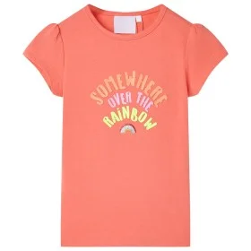 Kinder-T-Shirt in Korallenfarbe, Größe 116. von , Kinder-T-Shirts - Ref: Foro24-10771, Preis: 8,32 €, Rabatt: %