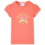 Kinder-T-Shirt in Korallenfarbe, Größe 116. von , Kinder-T-Shirts - Ref: Foro24-10771, Preis: 8,41 €, Rabatt: %