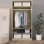 Sonoma Schrank aus Eichensperrholz 100x50x200 cm von vidaXL, Kleiderschränke - Ref: Foro24-800228, Preis: 173,51 €, Rabatt: %