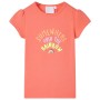 Camiseta infantil color coral 140 de , Camisetas para niños - Ref: Foro24-10773, Precio: 8,41 €