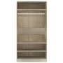 Sonoma Schrank aus Eichensperrholz 100x50x200 cm von vidaXL, Kleiderschränke - Ref: Foro24-800228, Preis: 173,51 €, Rabatt: %