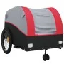 Bicycle trailer, black and red iron, 45 kg by , Bicycle trailers - Ref: Foro24-94146, Price: 86,22 €, Discount: %