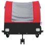 Fahrradanhänger aus schwarzem und rotem Eisen 45 kg von , Fahrradanhänger - Ref: Foro24-94146, Preis: 87,65 €, Rabatt: %