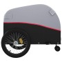 Fahrradanhänger aus schwarzem und rotem Eisen 45 kg von , Fahrradanhänger - Ref: Foro24-94146, Preis: 87,65 €, Rabatt: %
