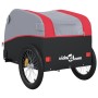 Fahrradanhänger aus schwarzem und rotem Eisen 45 kg von , Fahrradanhänger - Ref: Foro24-94146, Preis: 87,65 €, Rabatt: %