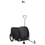Fahrradanhänger aus schwarzem Eisen 45 kg von , Fahrradanhänger - Ref: Foro24-94150, Preis: 87,00 €, Rabatt: %