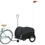 Fahrradanhänger aus schwarzem Eisen 45 kg von , Fahrradanhänger - Ref: Foro24-94150, Preis: 87,00 €, Rabatt: %